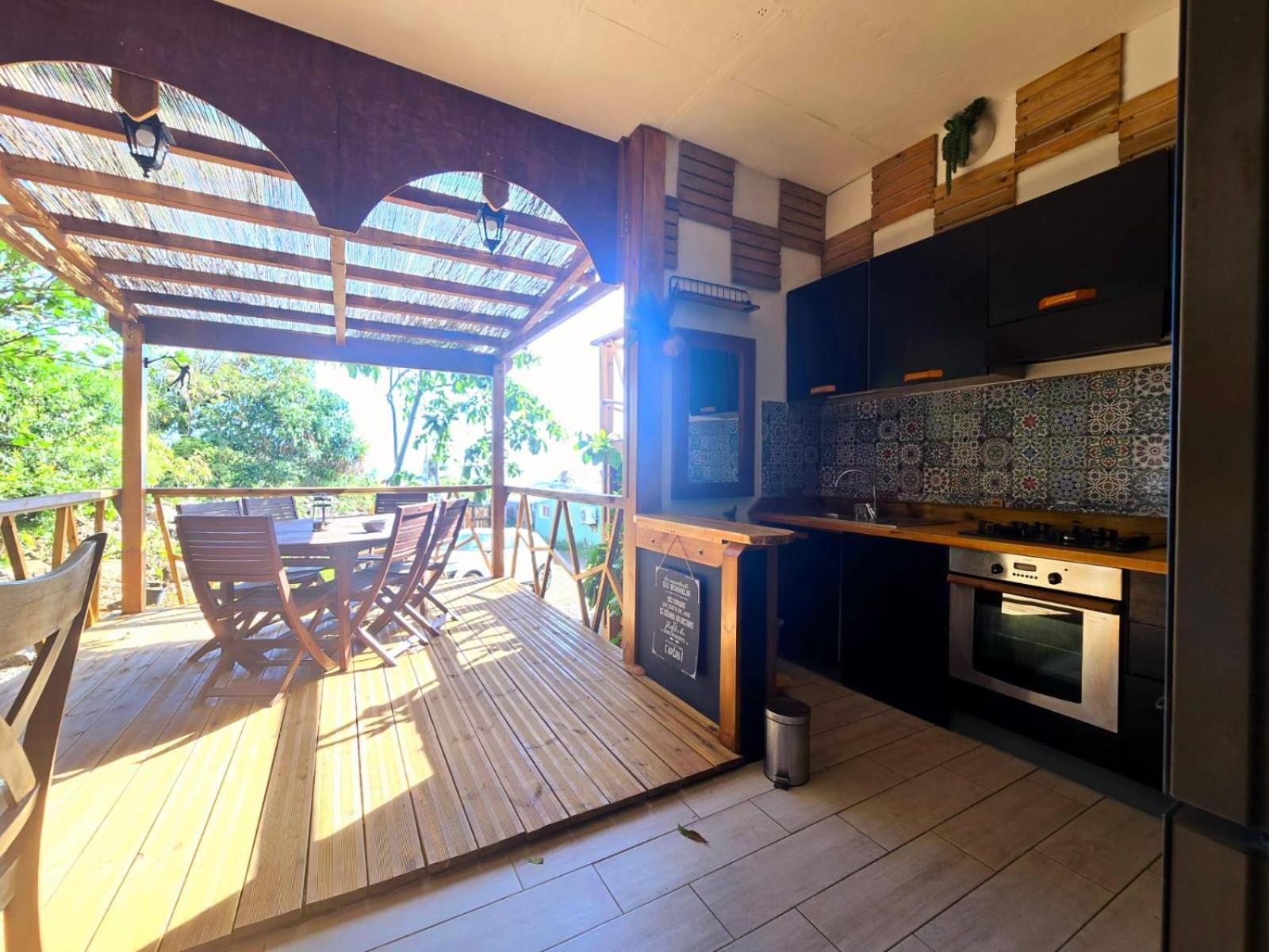 Au Geko Bleu Bed & Breakfast Saint Pierre Exterior photo