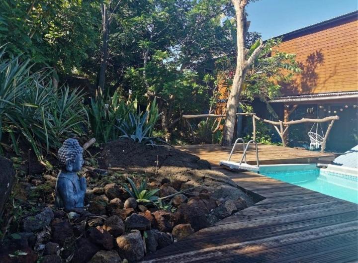 Au Geko Bleu Bed & Breakfast Saint Pierre Exterior photo